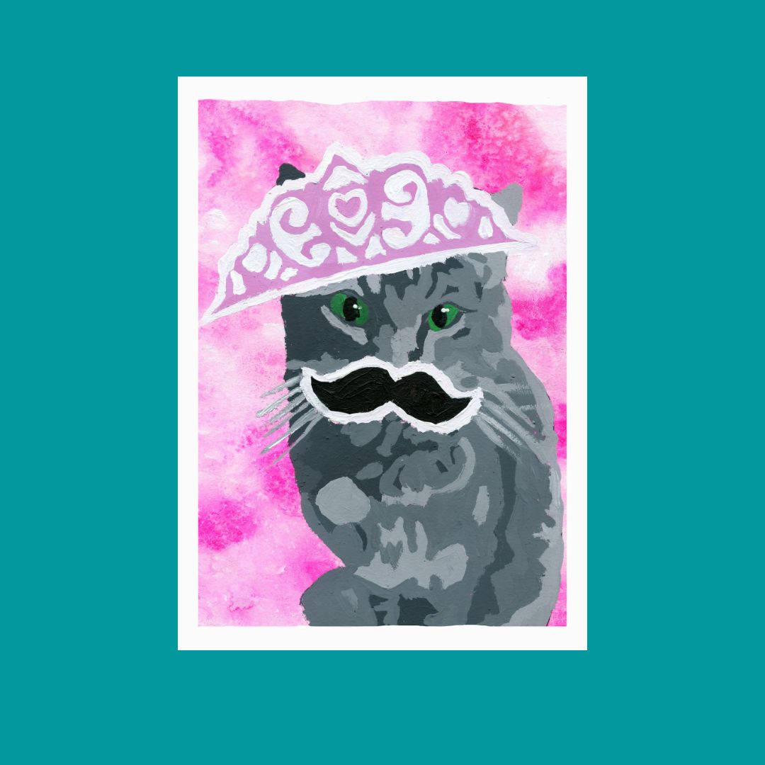 Pet Portrait 5x7 Comission