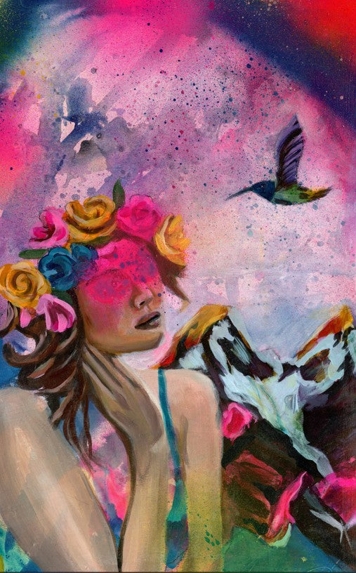 Hummingbird Magic 15x22