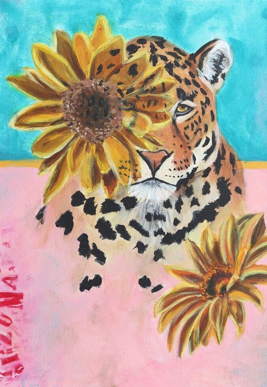 Sunflower Queen 16x20