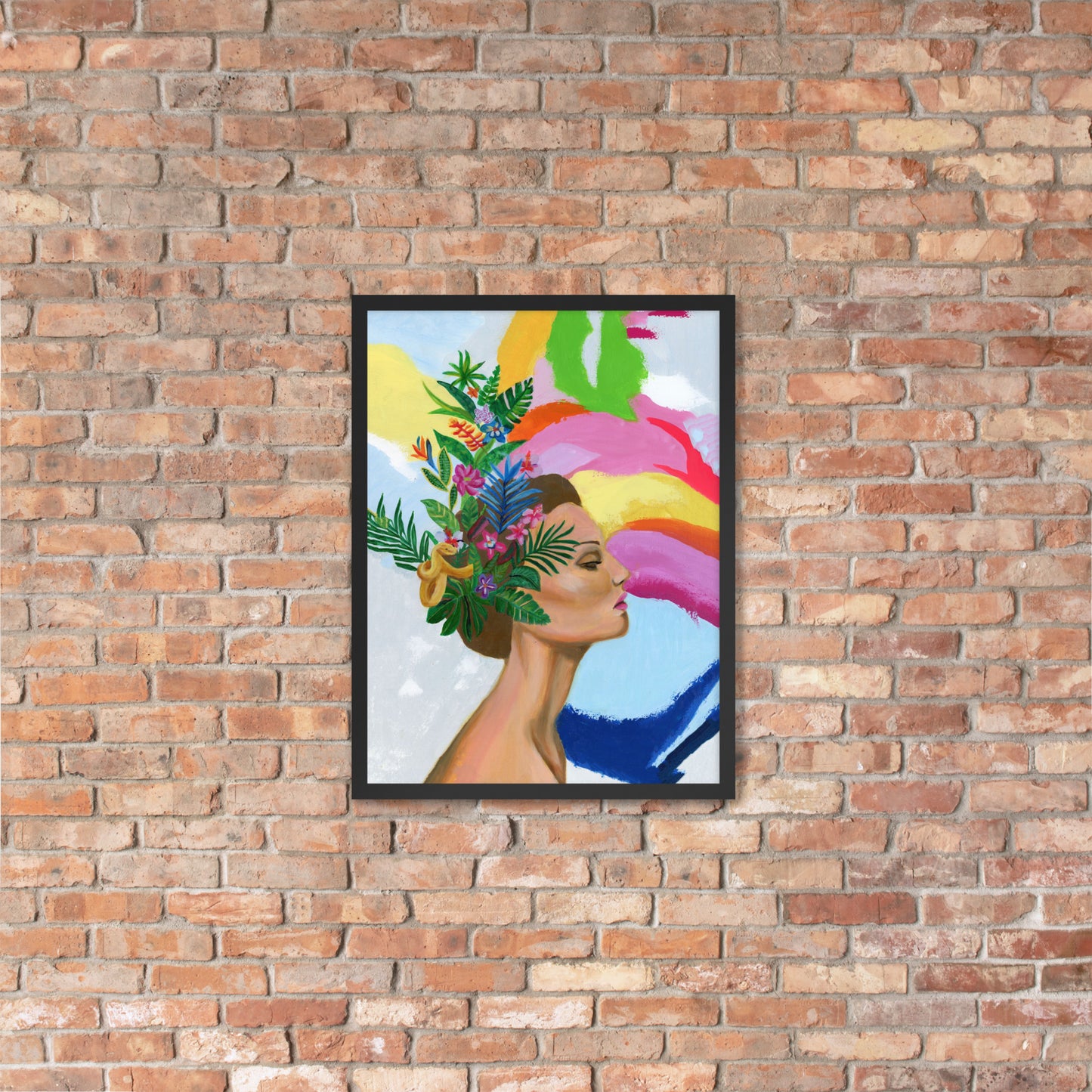 Snake Charmer Framed Print