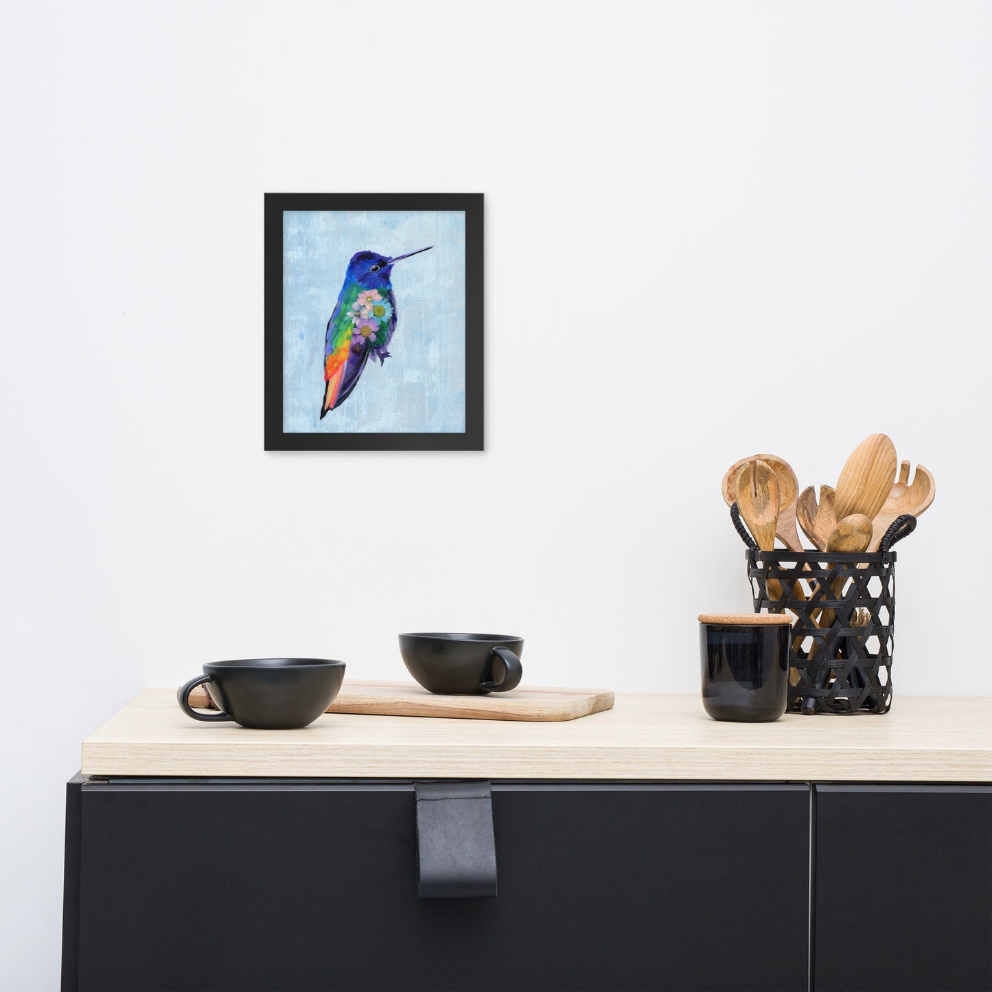 Humming Framed Print