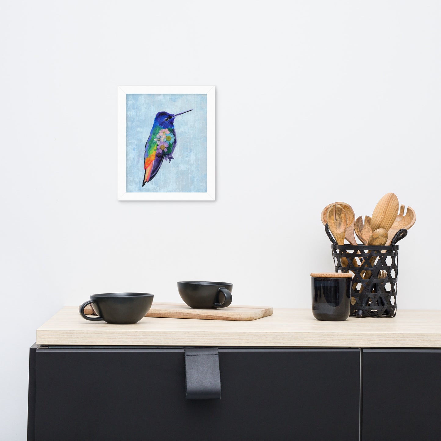 Humming Framed Print