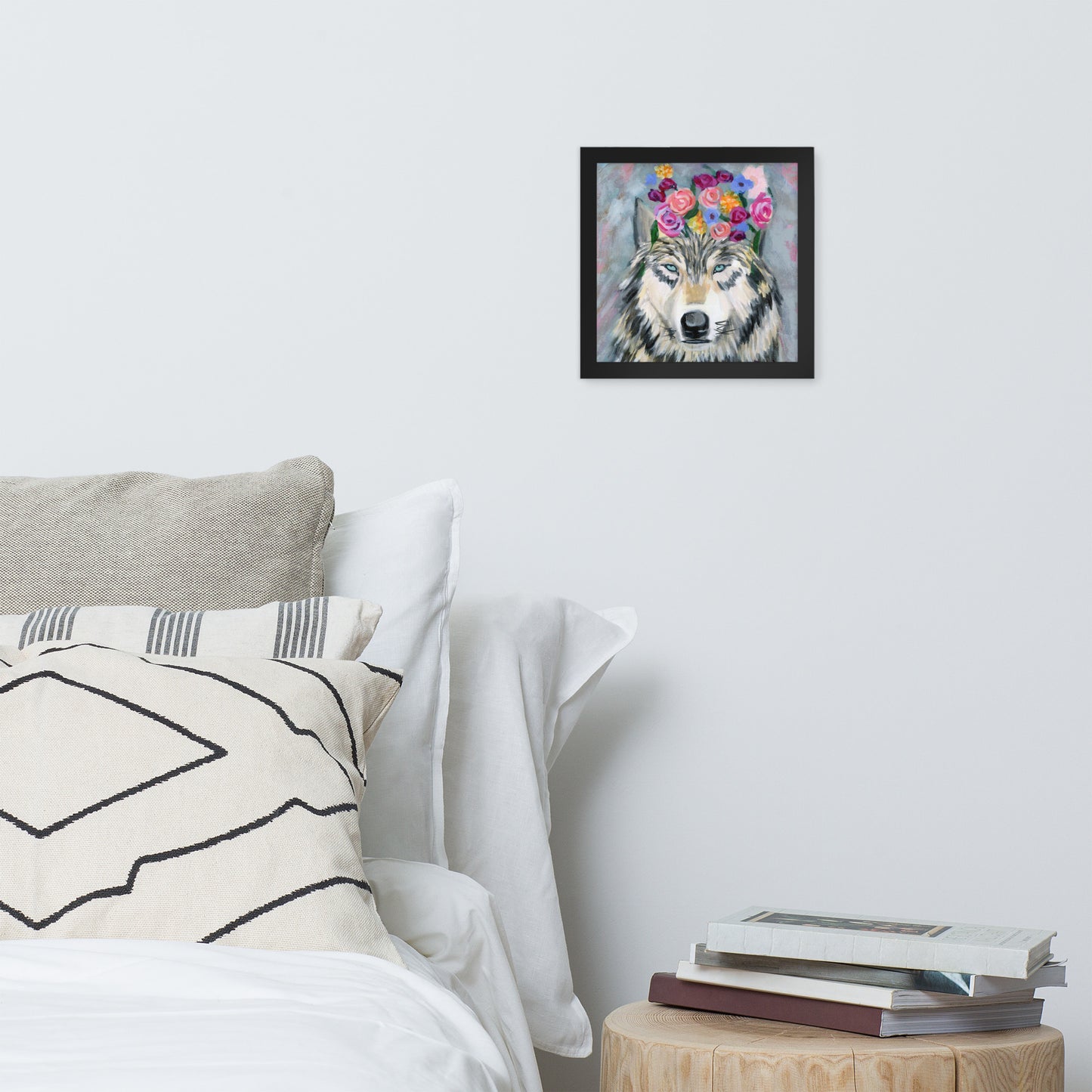 Flower King Framed Print