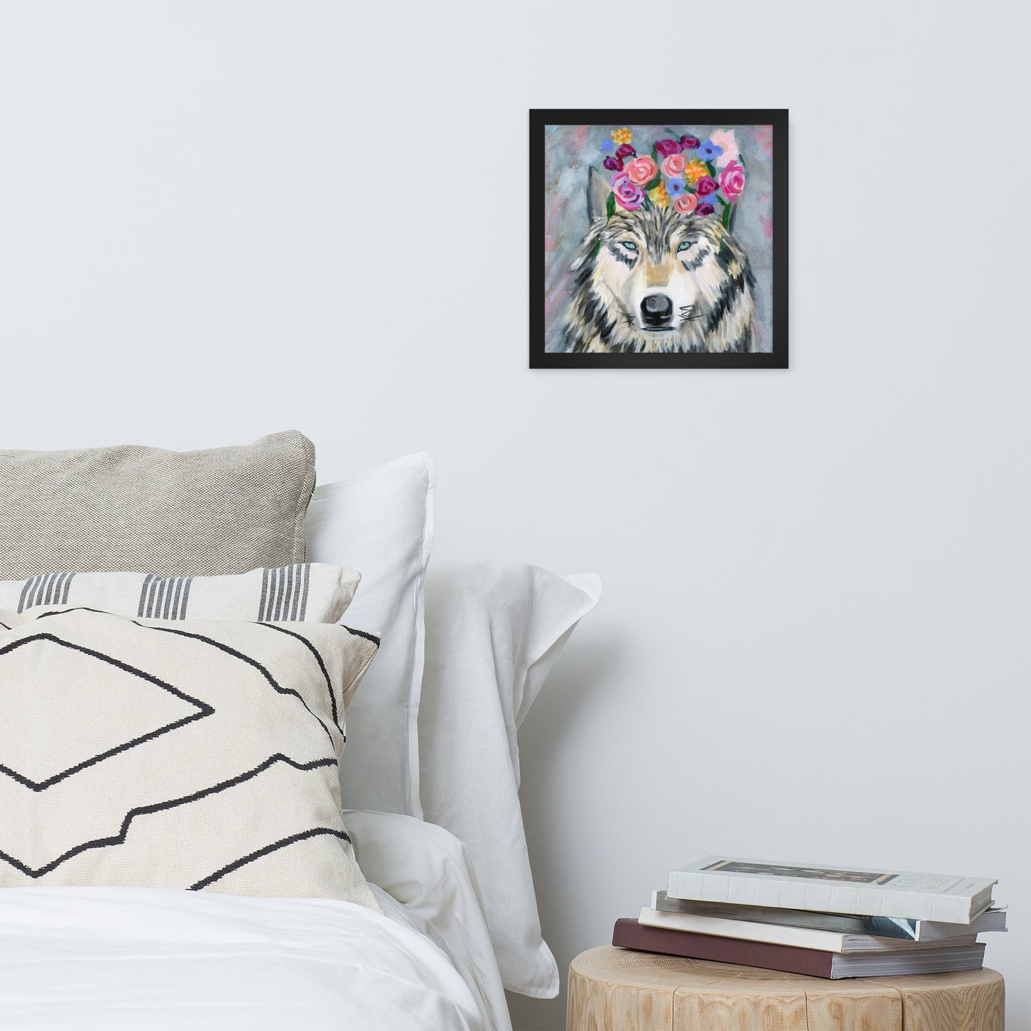 Flower King Framed Print