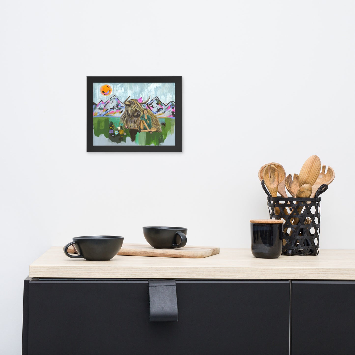 Highland Dreams Framed Print