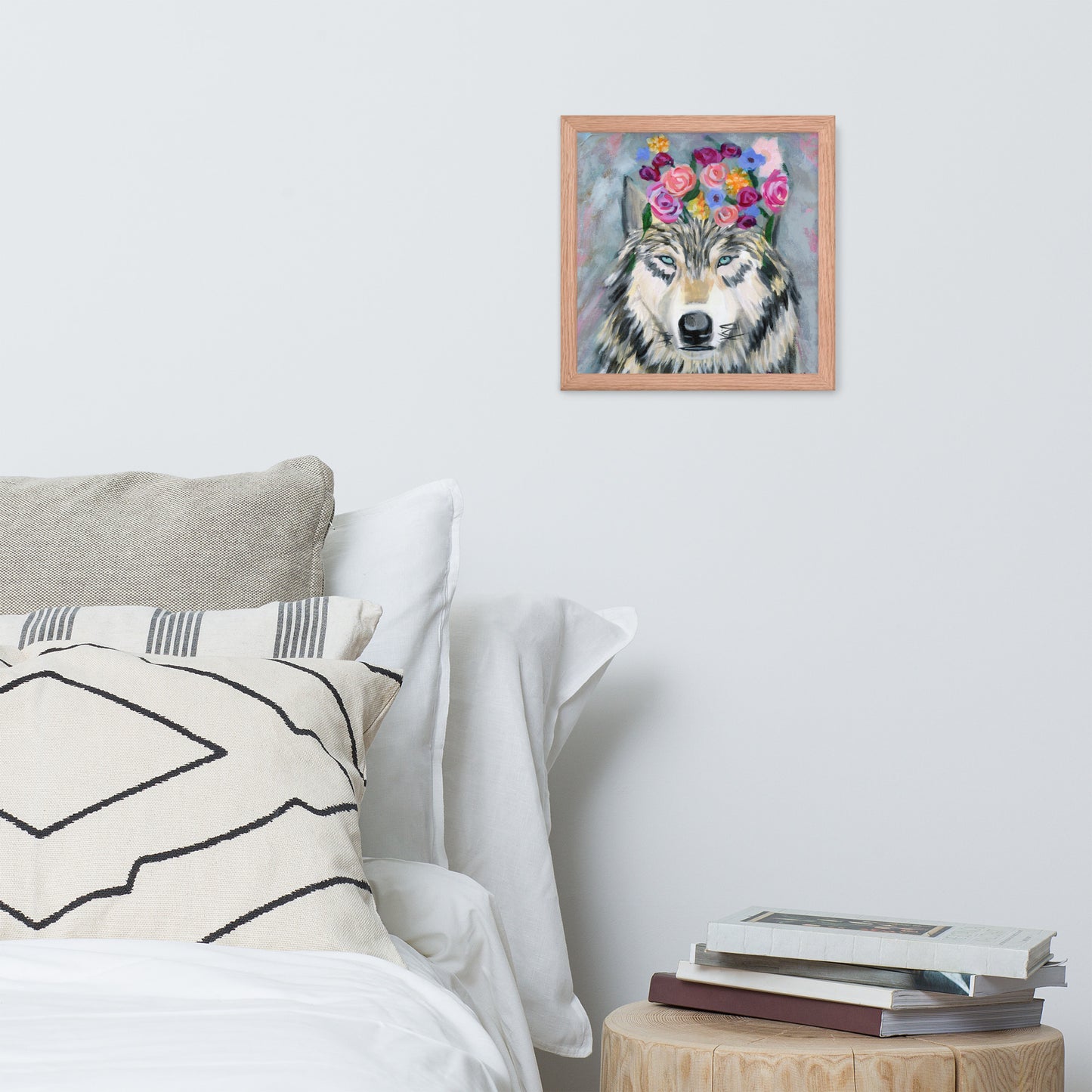Flower King Framed Print