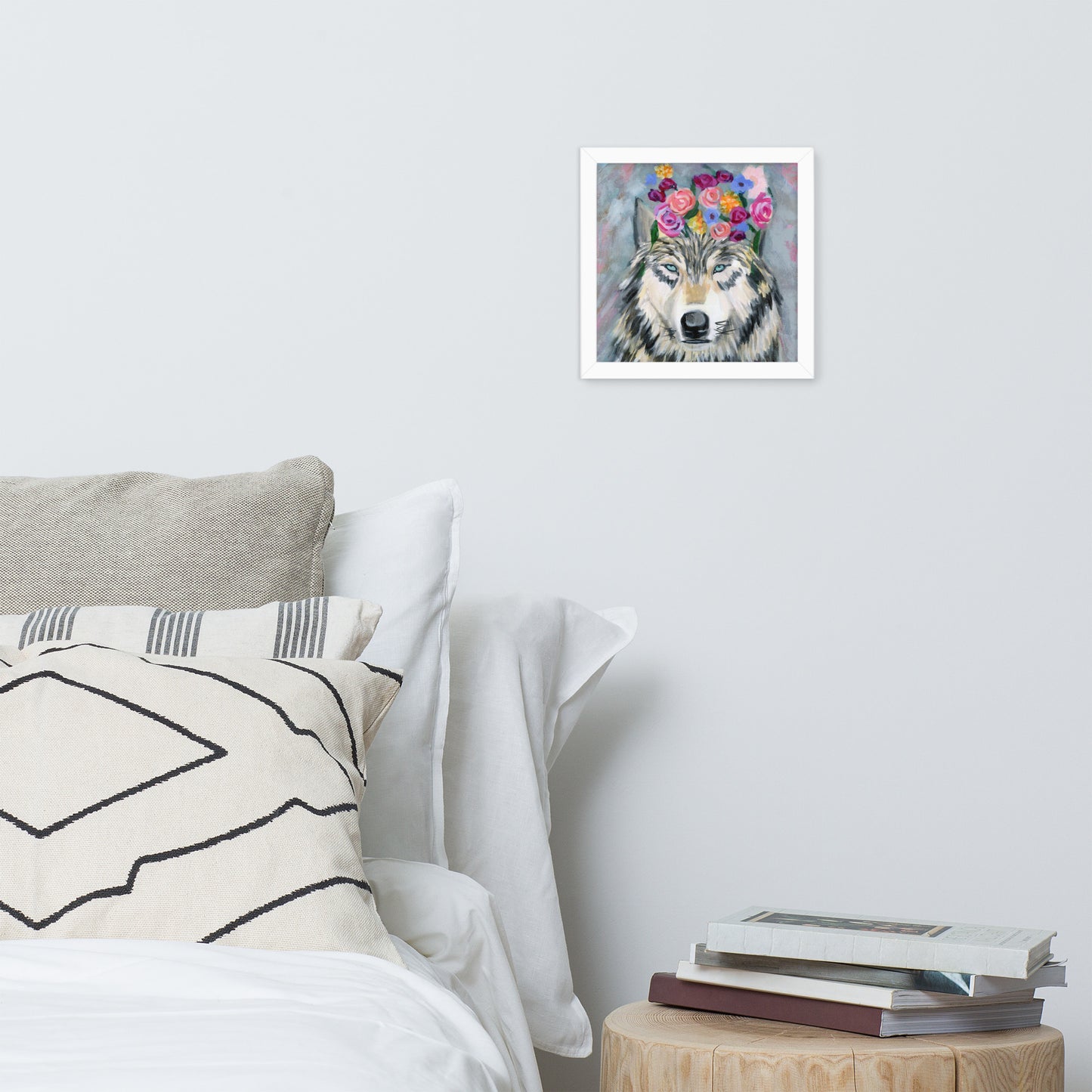 Flower King Framed Print