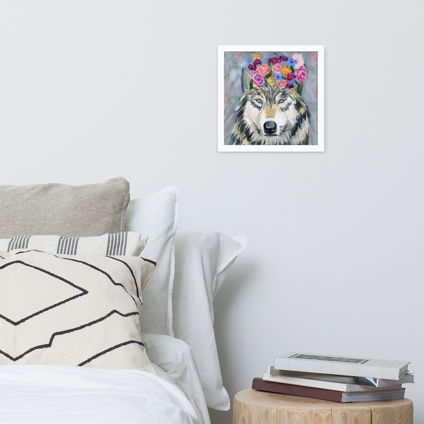 Flower King Framed Print