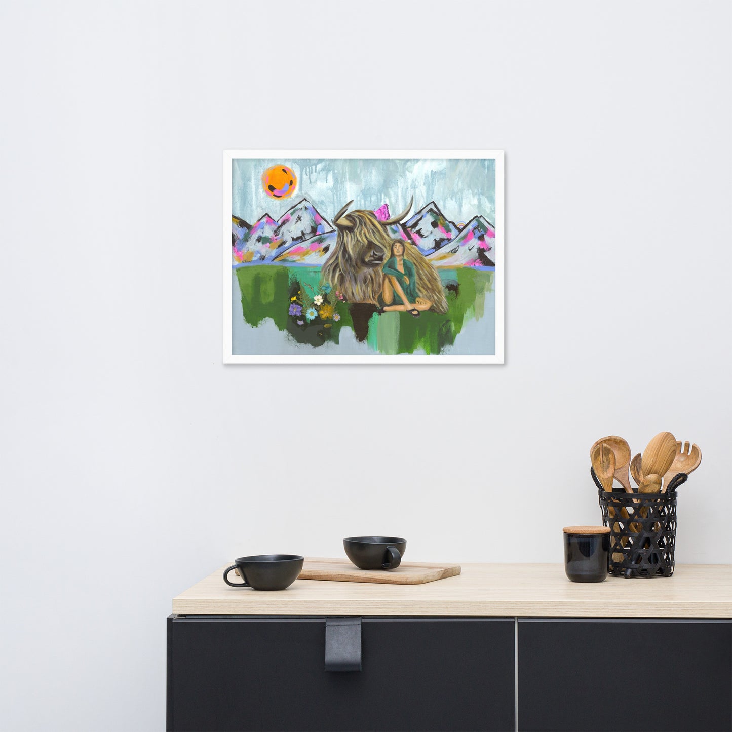 Highland Dreams Framed Print