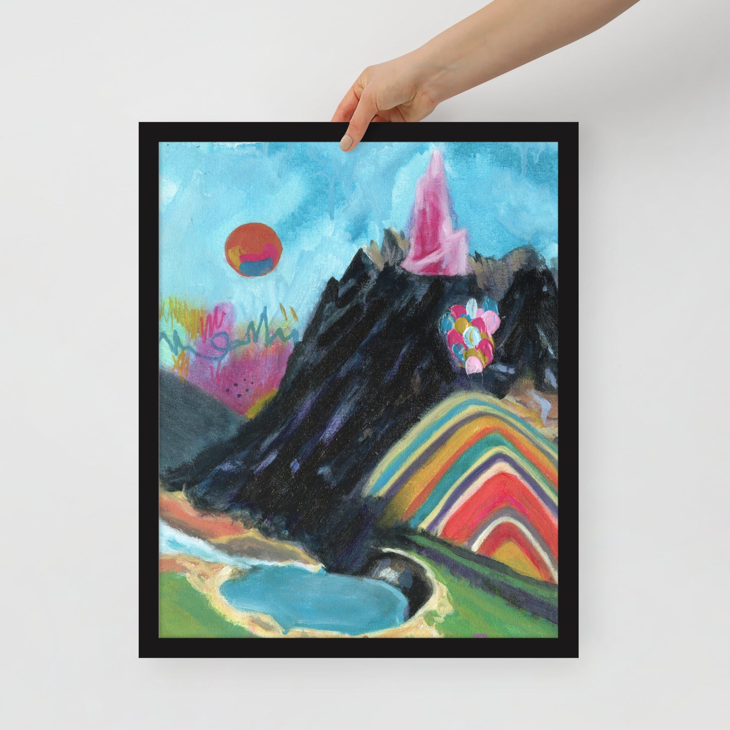 Rainbow Mountain Dreams