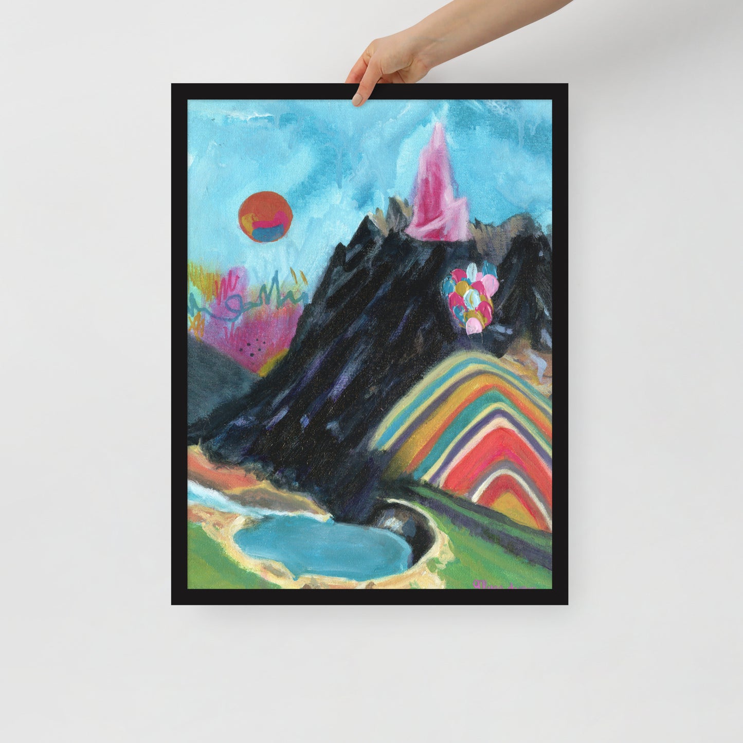 Rainbow Mountain Dreams