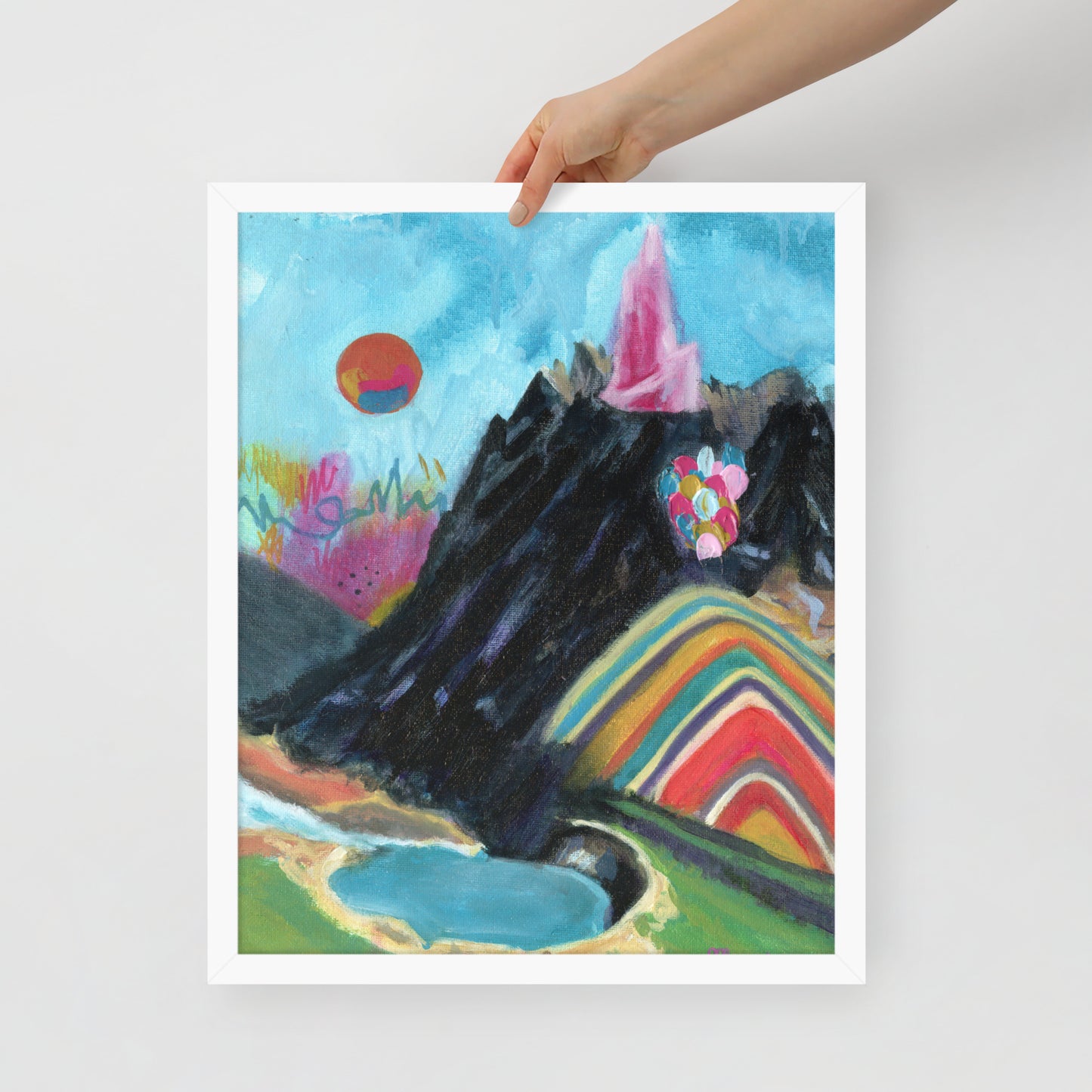 Rainbow Mountain Dreams