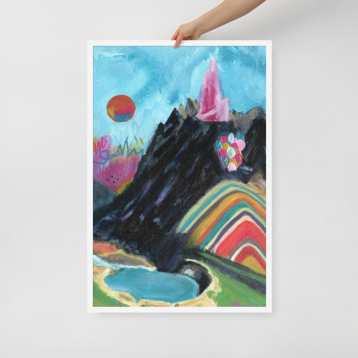 Rainbow Mountain Dreams