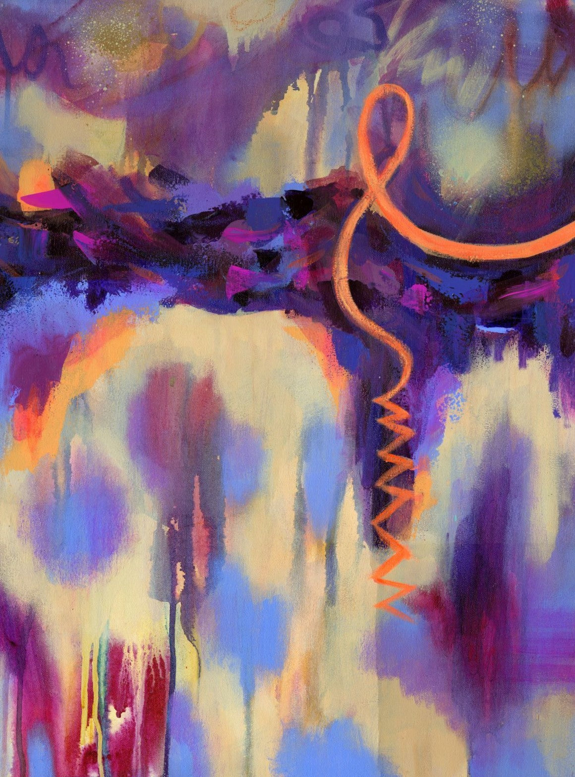 Purple Perfection 18x24