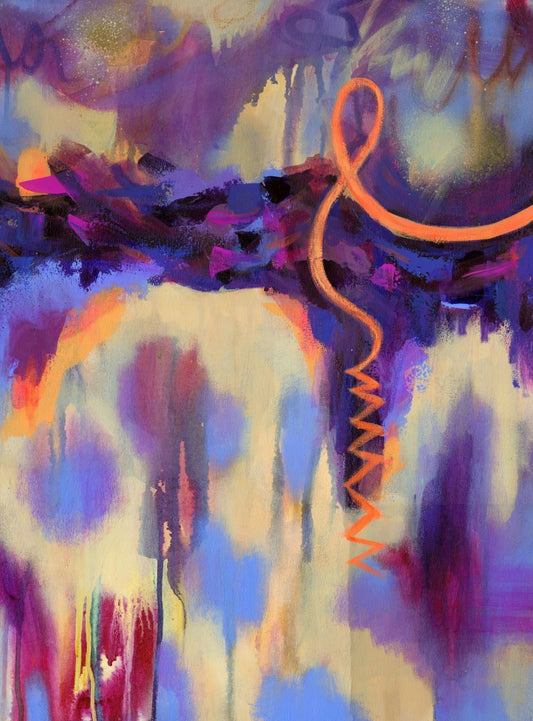 Purple Perfection 18x24