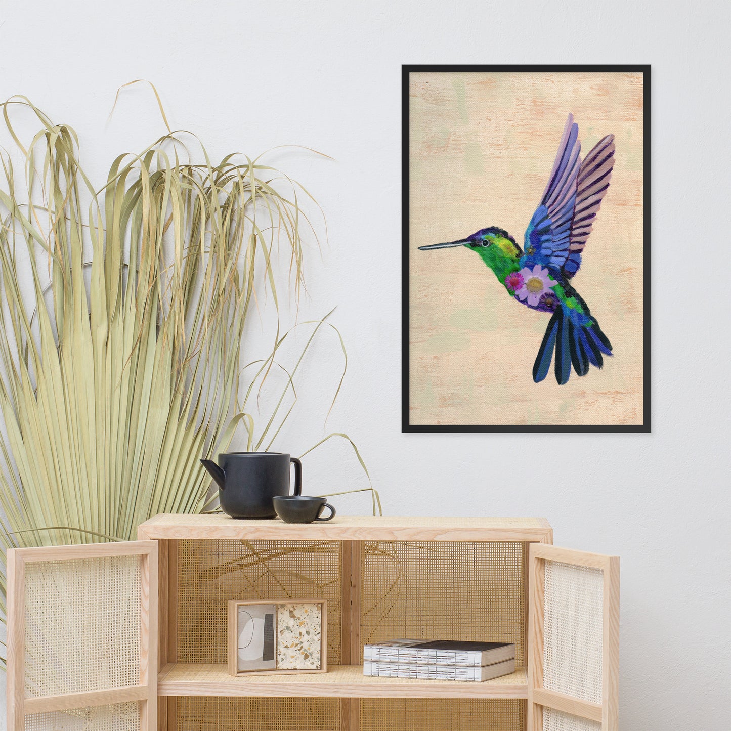 Humming 2 Framed Print