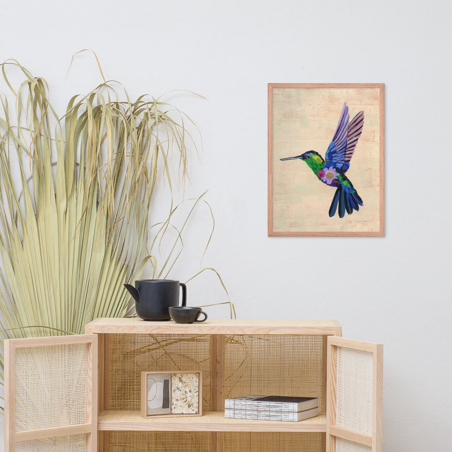 Humming 2 Framed Print