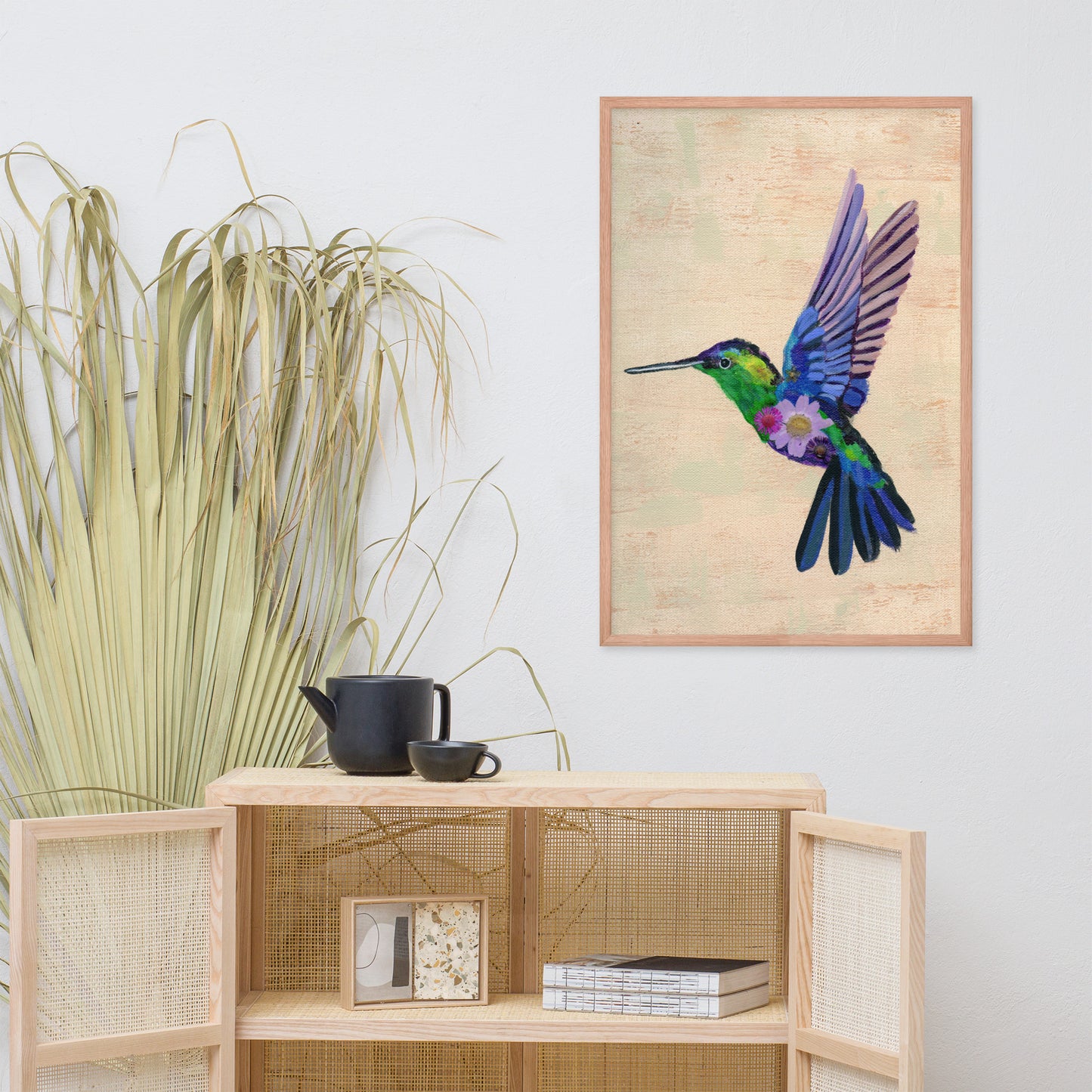 Humming 2 Framed Print
