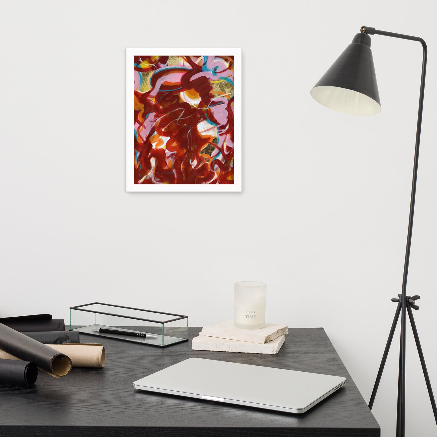 Burgundy Fate Print