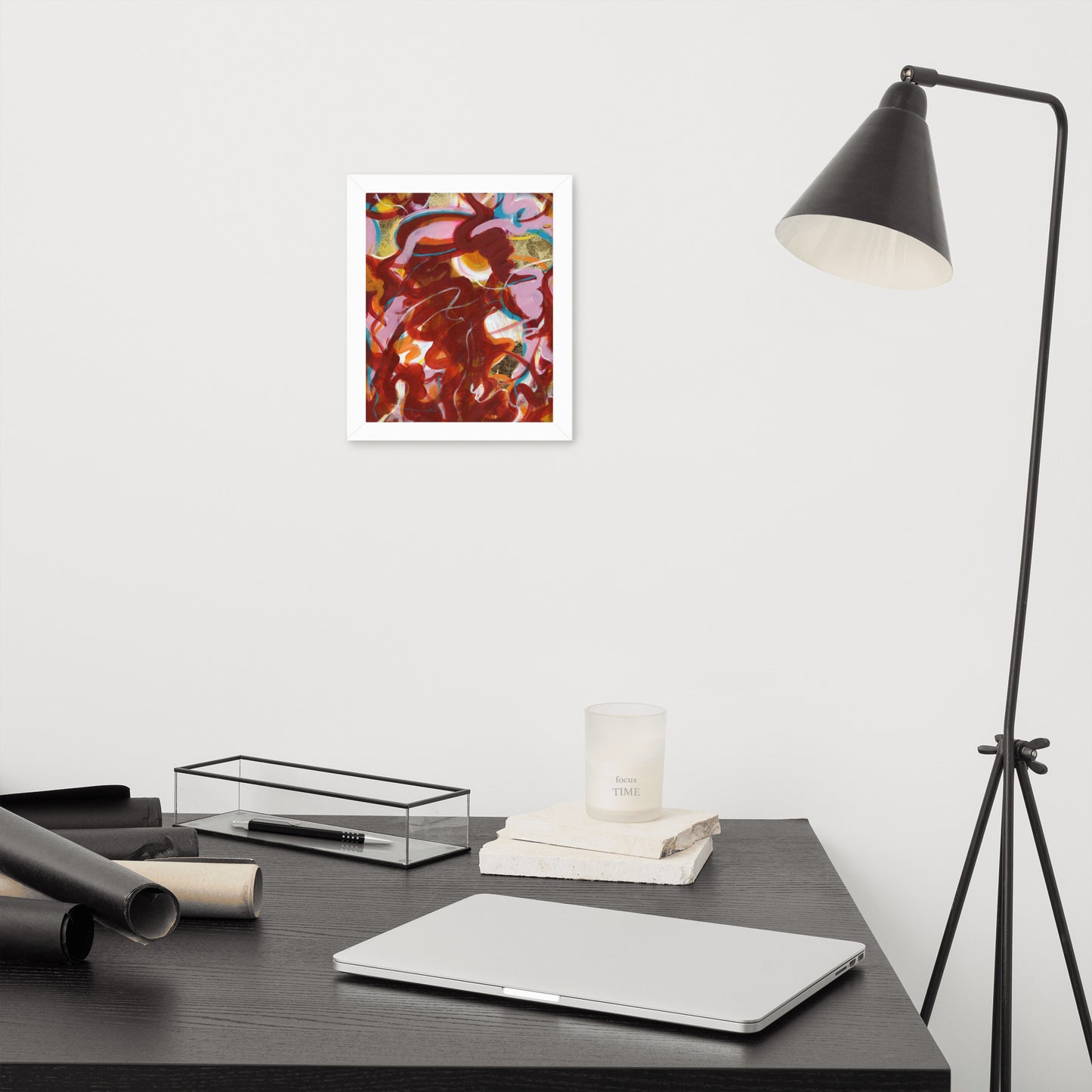 Burgundy Fate Print