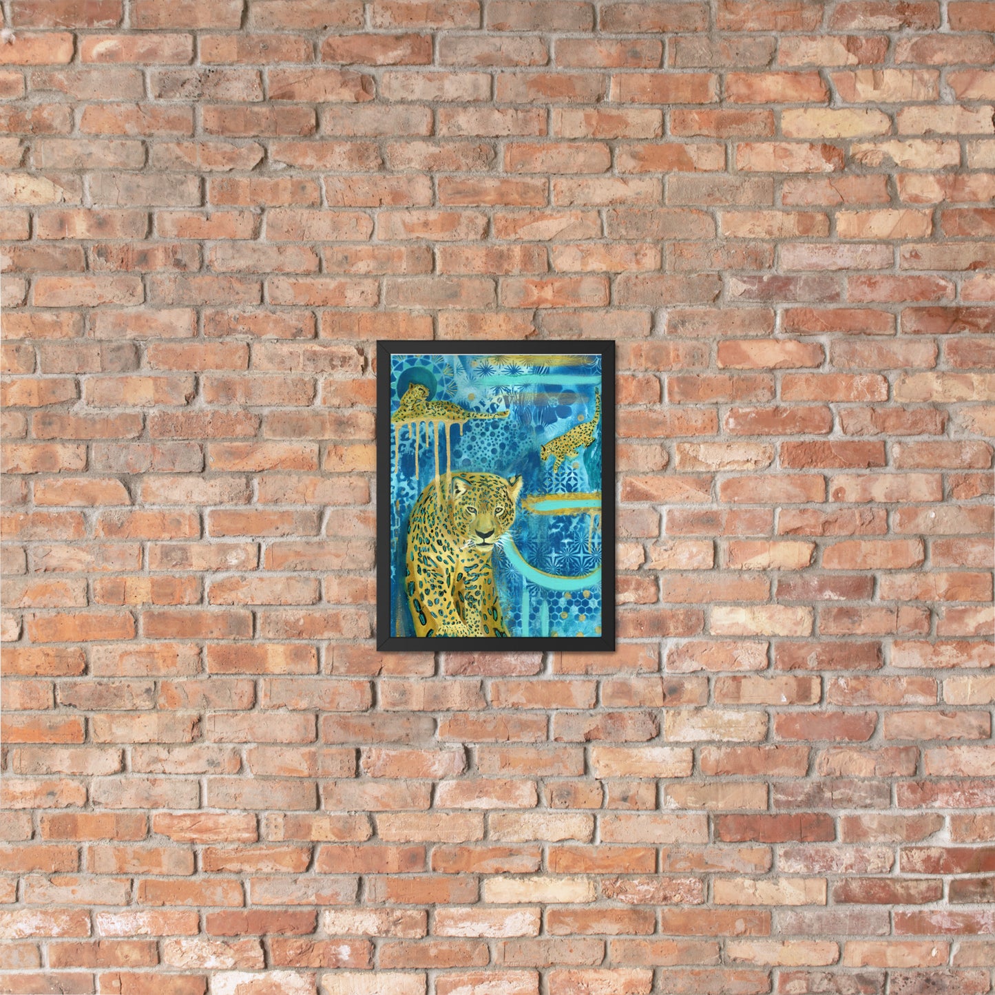 Leapard Lives Print