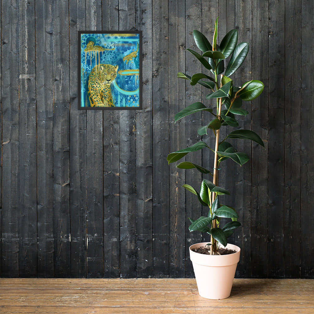Leapard Lives Print