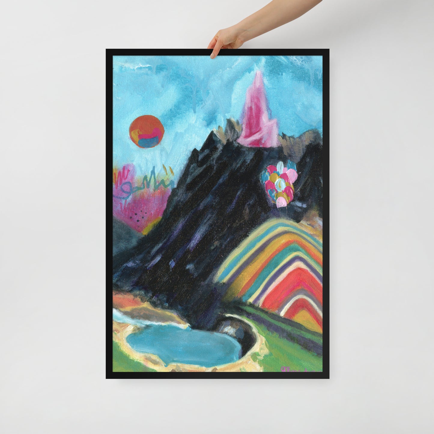 Rainbow Mountain Dreams