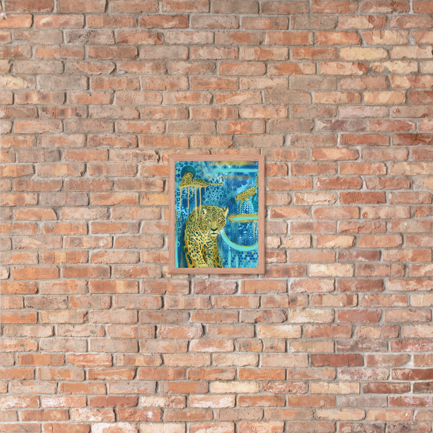 Leapard Lives Print
