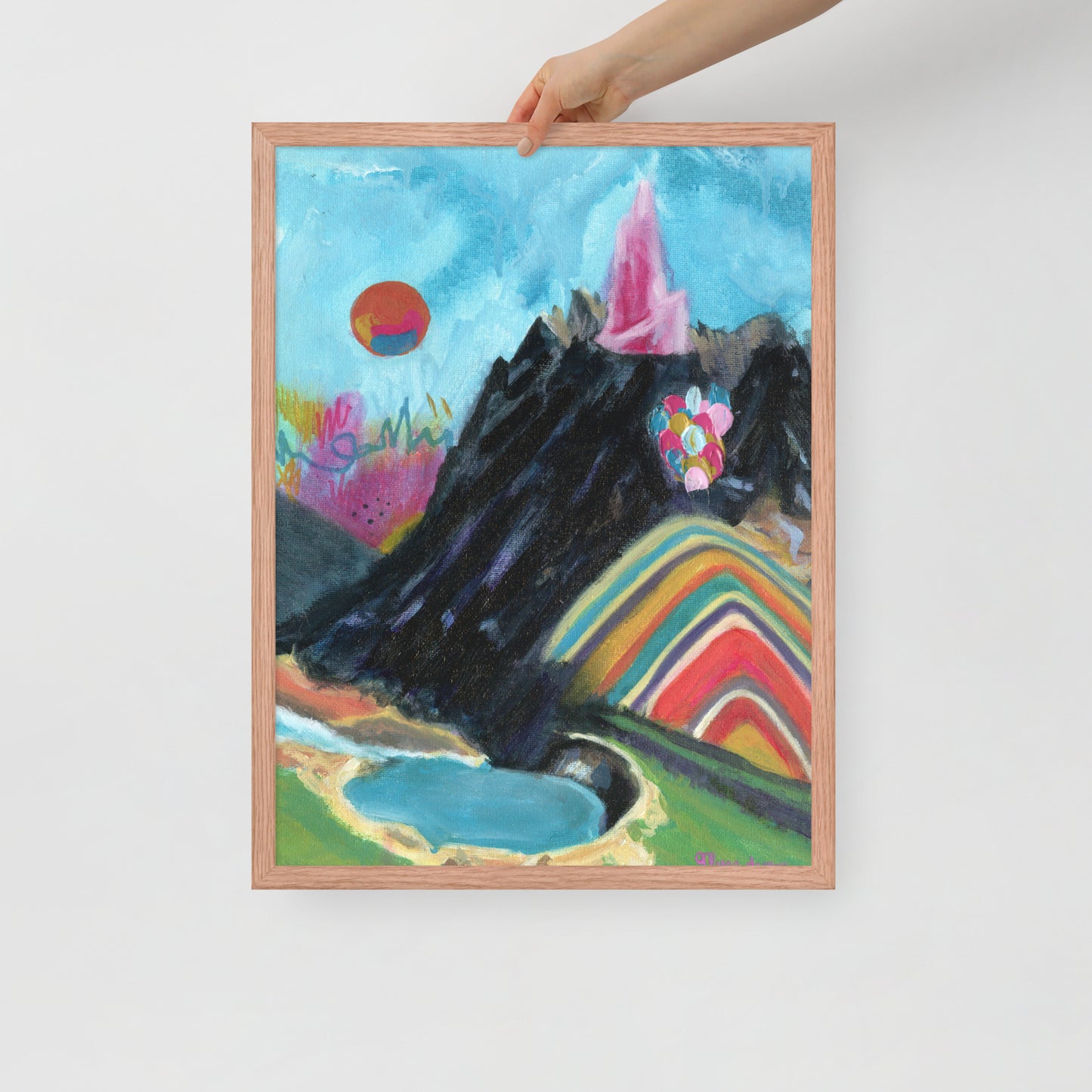 Rainbow Mountain Dreams
