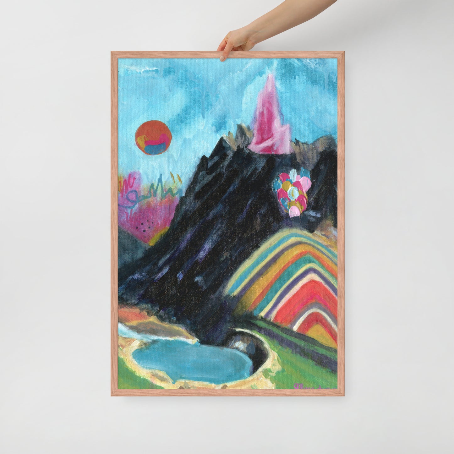 Rainbow Mountain Dreams