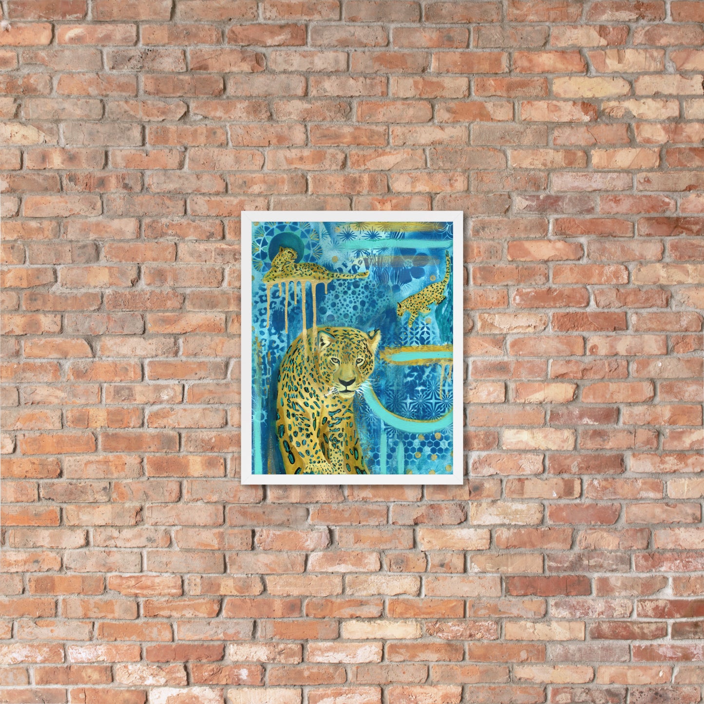 Leapard Lives Print
