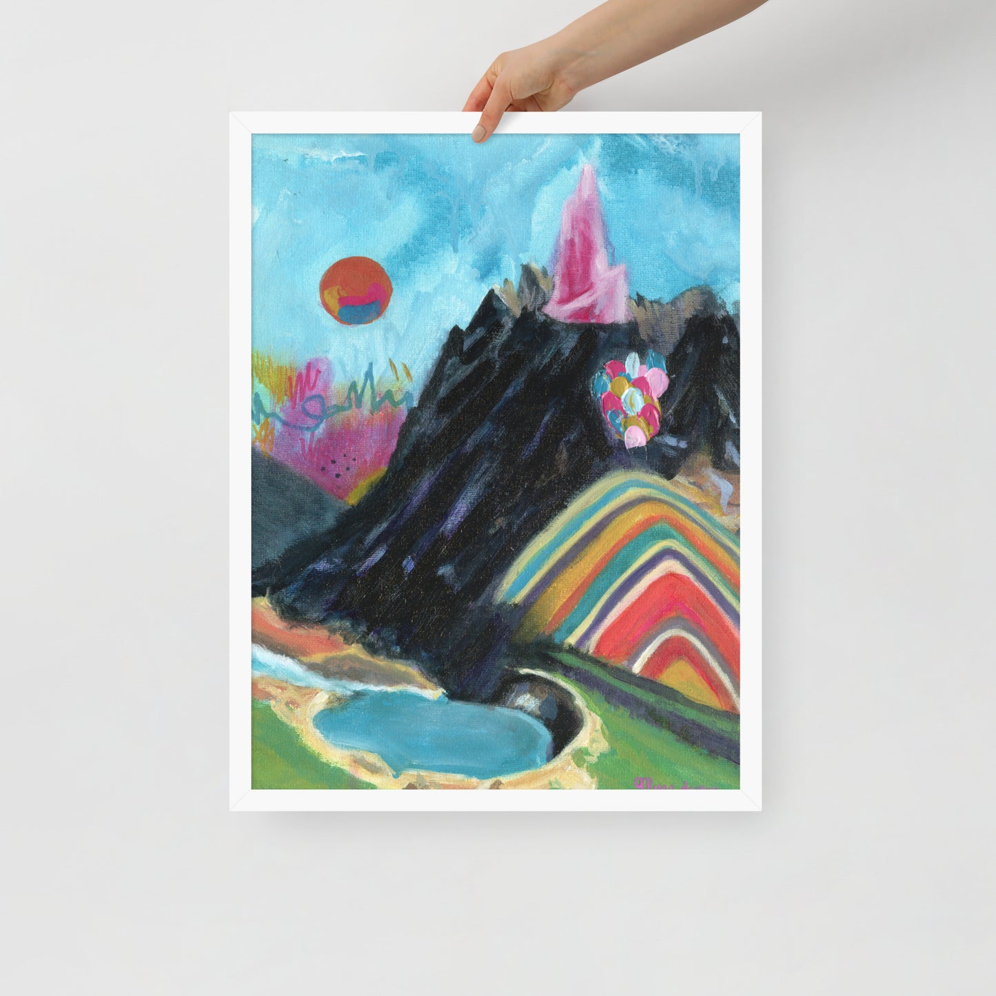 Rainbow Mountain Dreams