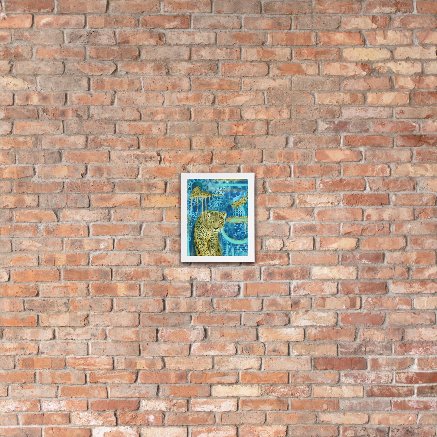 Leapard Lives Print