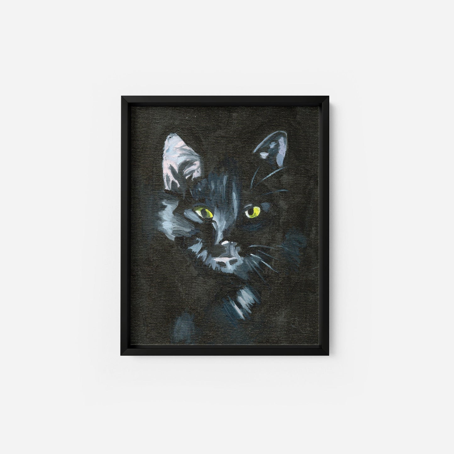 Pet Portrait - Commission - 9x12 - Oil Framed