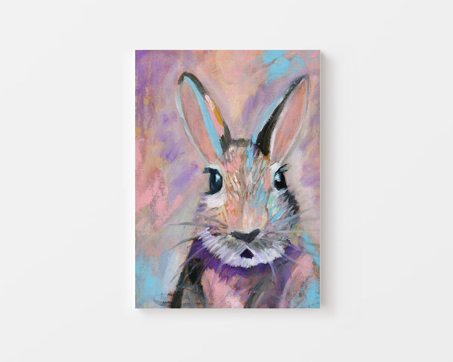 Bunny Oil Painting