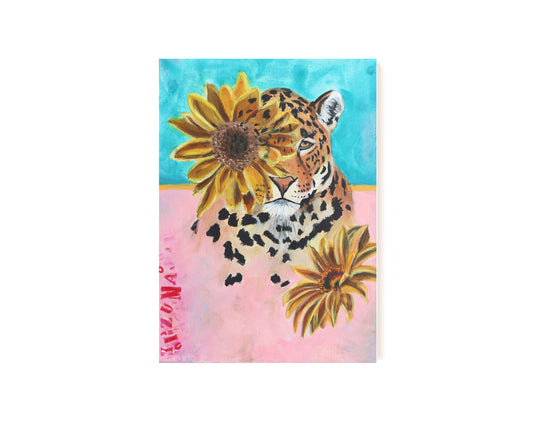 Leopard Oil Painting